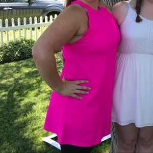 Fuchsia dress